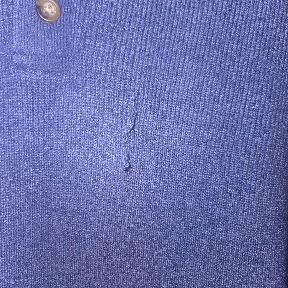 Lucky Brand Men's Indigo Henley Crewneck Sweater